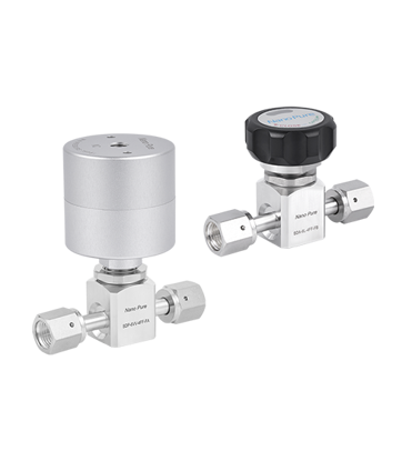 Picture of UHP Straight-through SDP series Diaphragm Valve