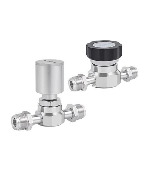 Picture of UHP Straight-through SDL series Diaphragm Valve