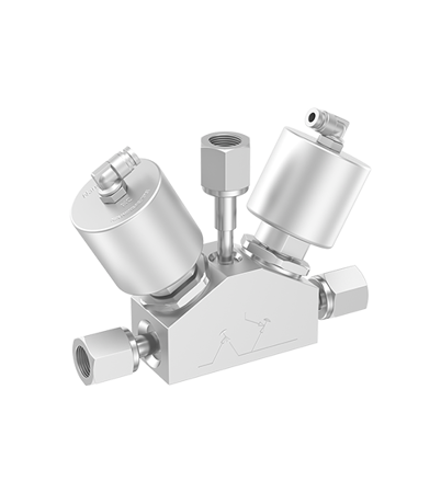 Picture for category UHP Monomer valve group Diaphragm Valve