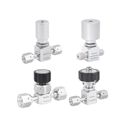 Picture for category UHP Straight-through type Diaphragm Valve