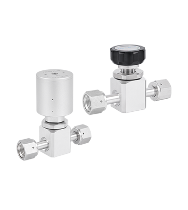 Picture of UHP Straight-through SDK series Diaphragm Valve