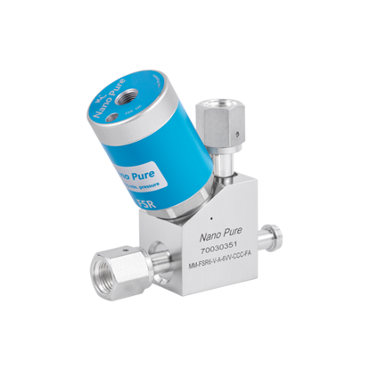 Picture of V- type ALD diaphragm valve